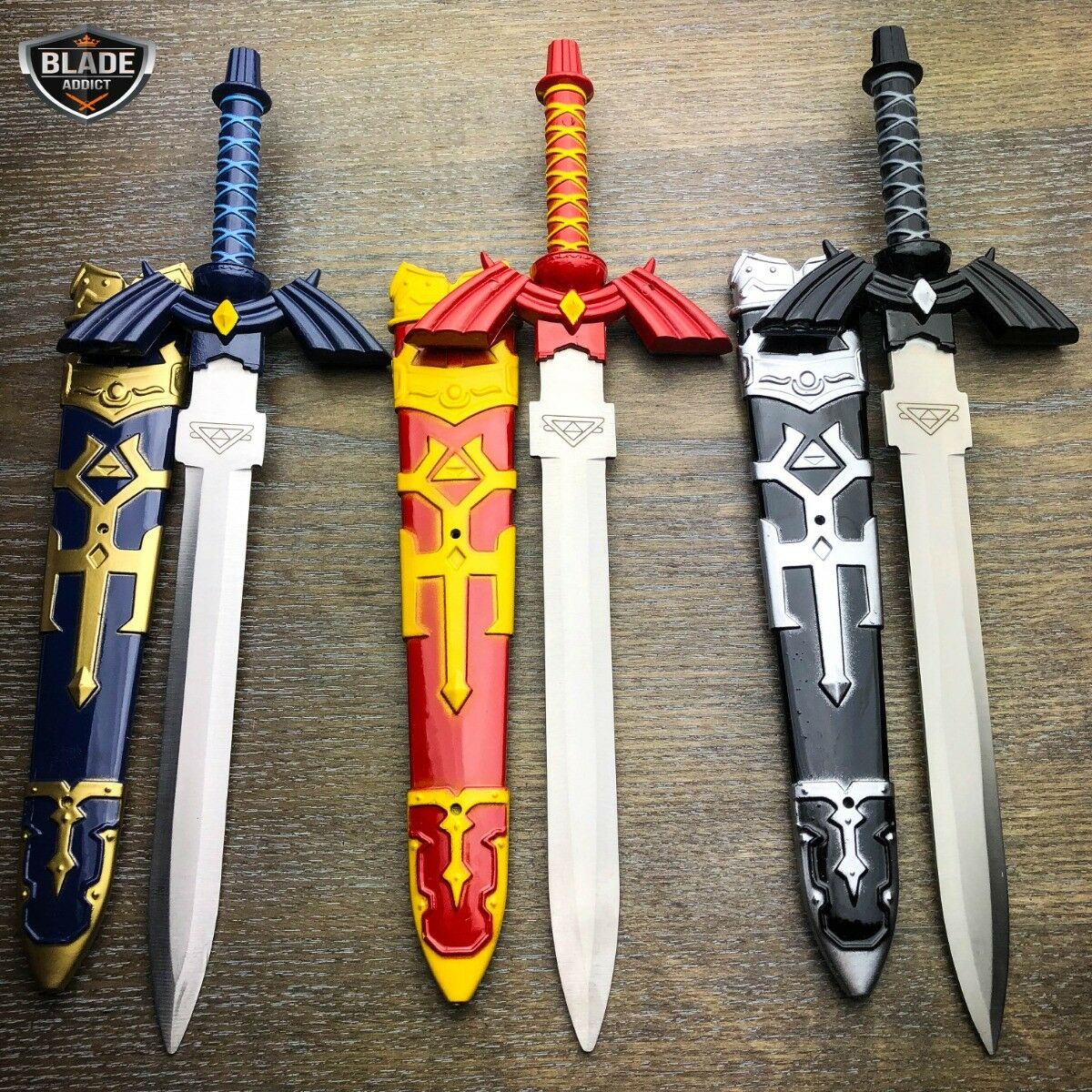 12" Legend Of Zelda Dark Link Master Sword Short Hylian Cosplay Replica Dagger