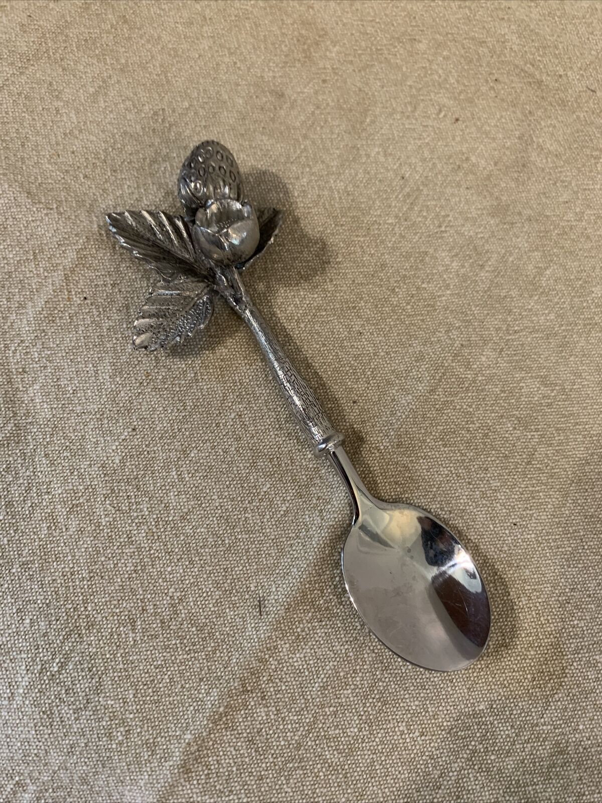 Vagabond House Pewter Metal Blueberry Jam/jelly/fruit/dip Spoon Coffee And Te...