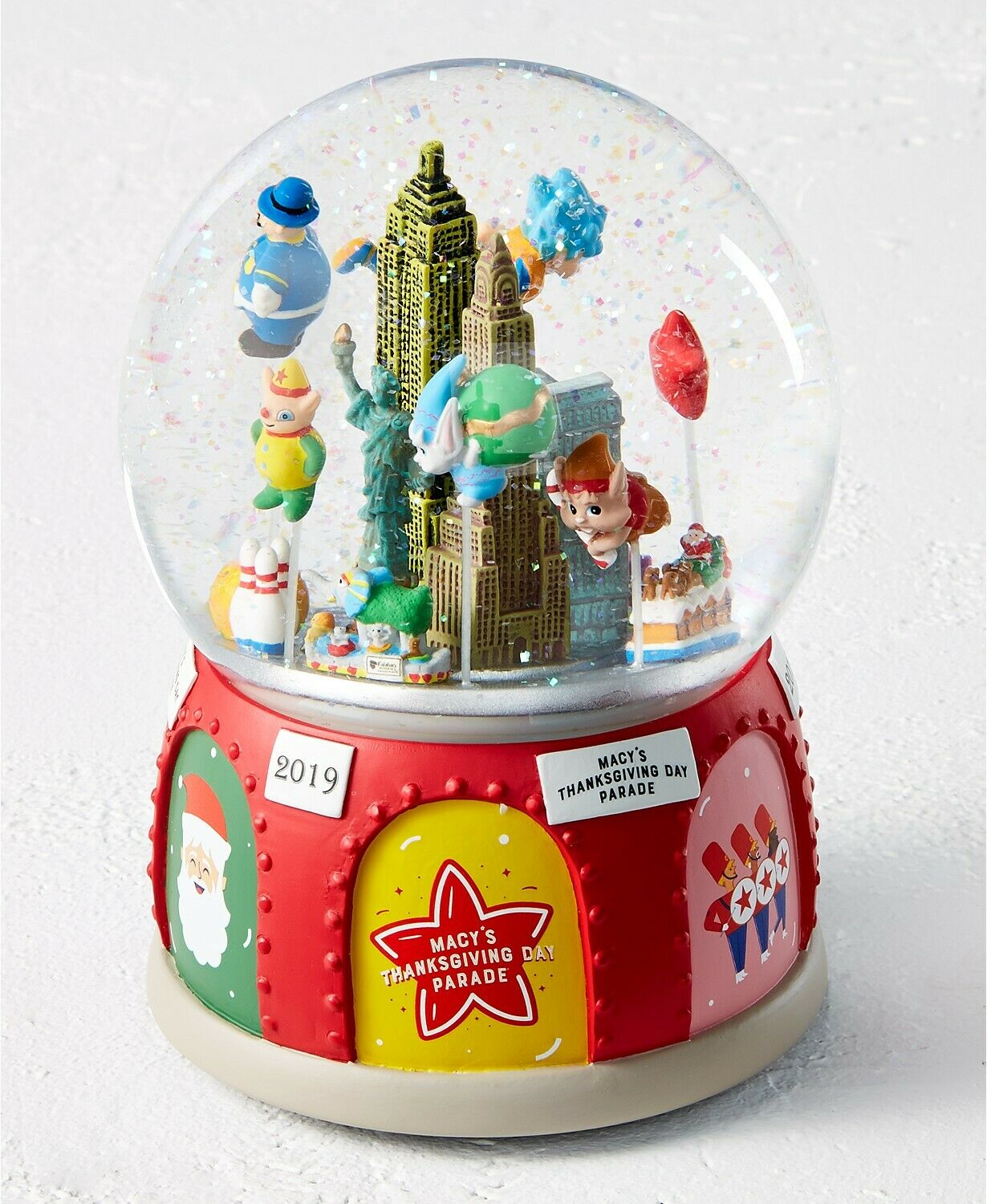Limited Edition Exclusive Macys Thanksgiving Day Parade 2019 Musical Snow Globe