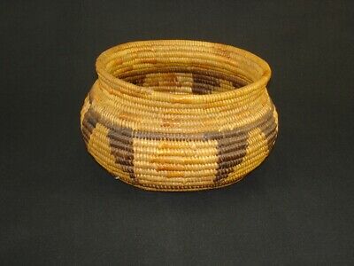 A Very Nice, Early Mission Olla Basket, Native American Indian, C.1908