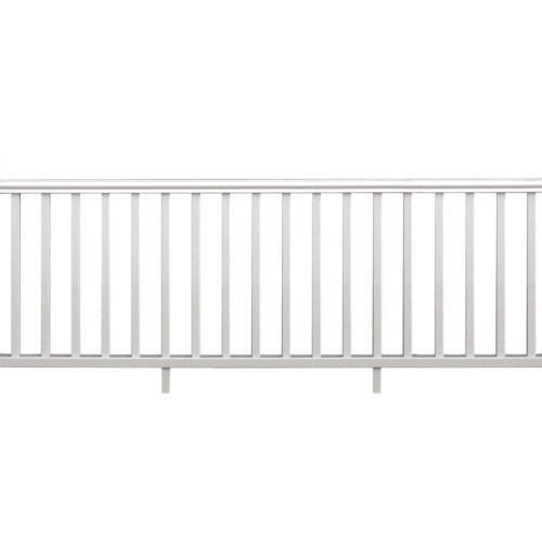 8 X 36 Ft. White Rail Kit Exterior Vinyl Railing Stair Deck Outdoor Porch Patio