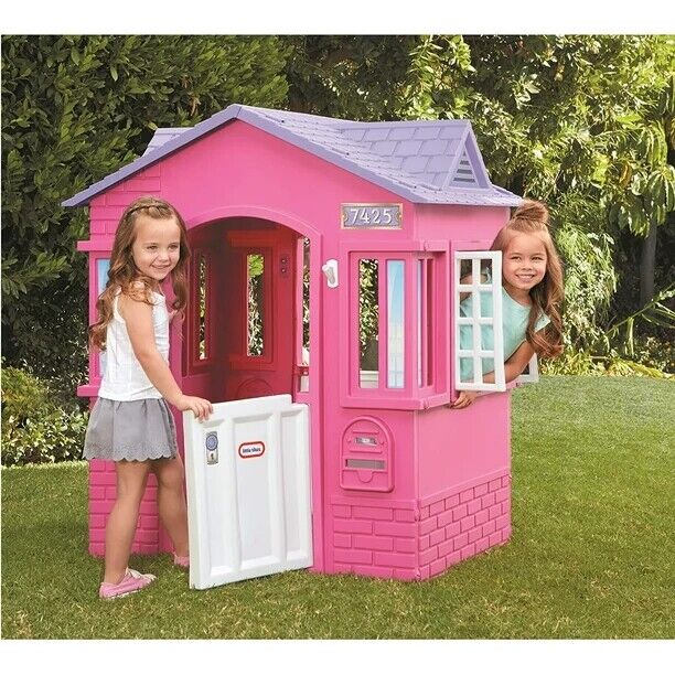 Playhouse Toddlers Princess Cottage Toy Pink For Little Girls 2 3 4 5 Year Olds