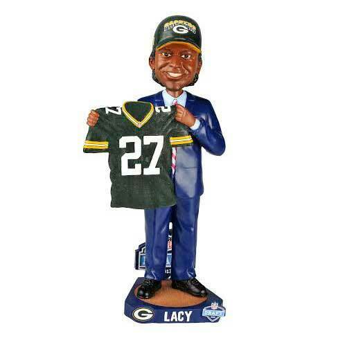 Green Bay Packers Eddie Lacy #27 Draft Day Bobblehead