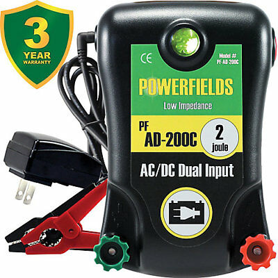 Powerfields Ac/dc 120 Acre Energizer 2.0 Joules