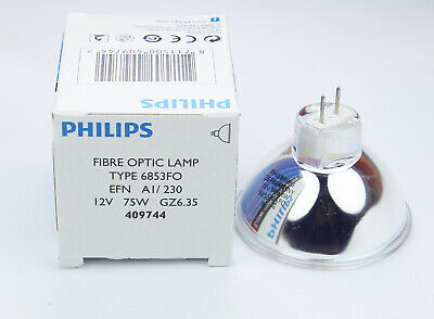 Philips 6853fo Efn 12v75w Gz6.35 Endoscopic Cold Light Source Halogen Lamp