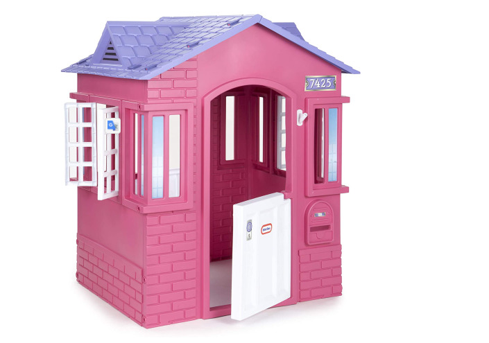 Little Tikes Cape Cottage, Pink -for Kids 2-8 Years.study Doors, Window Shutters