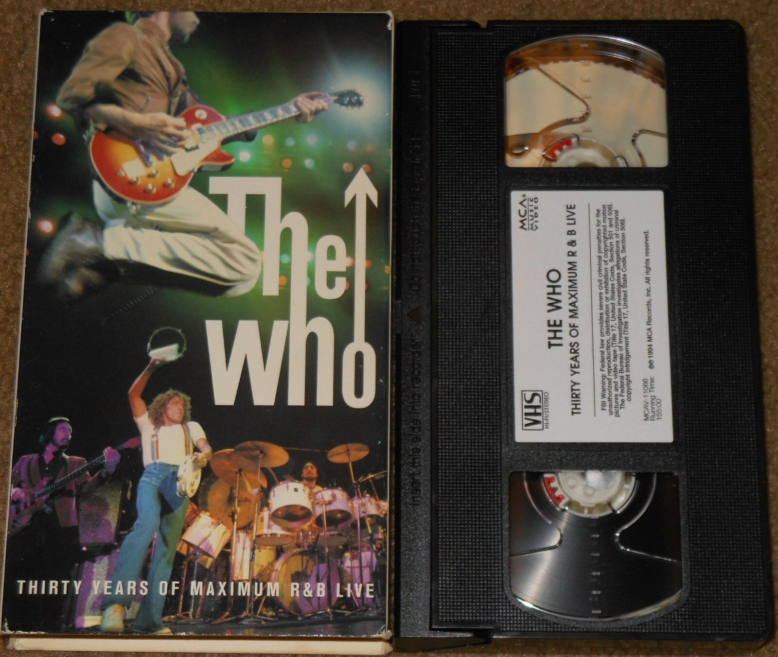 The Who - Thirty Years Of Maximum R&b - Vhs