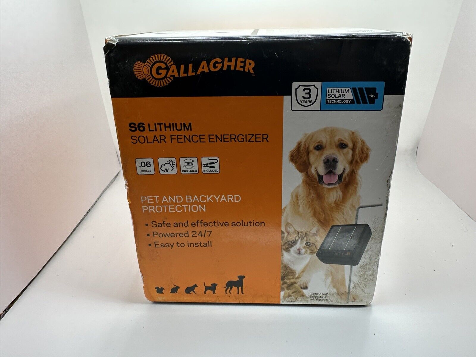 Gallagher S6 Solar Fence Energizer