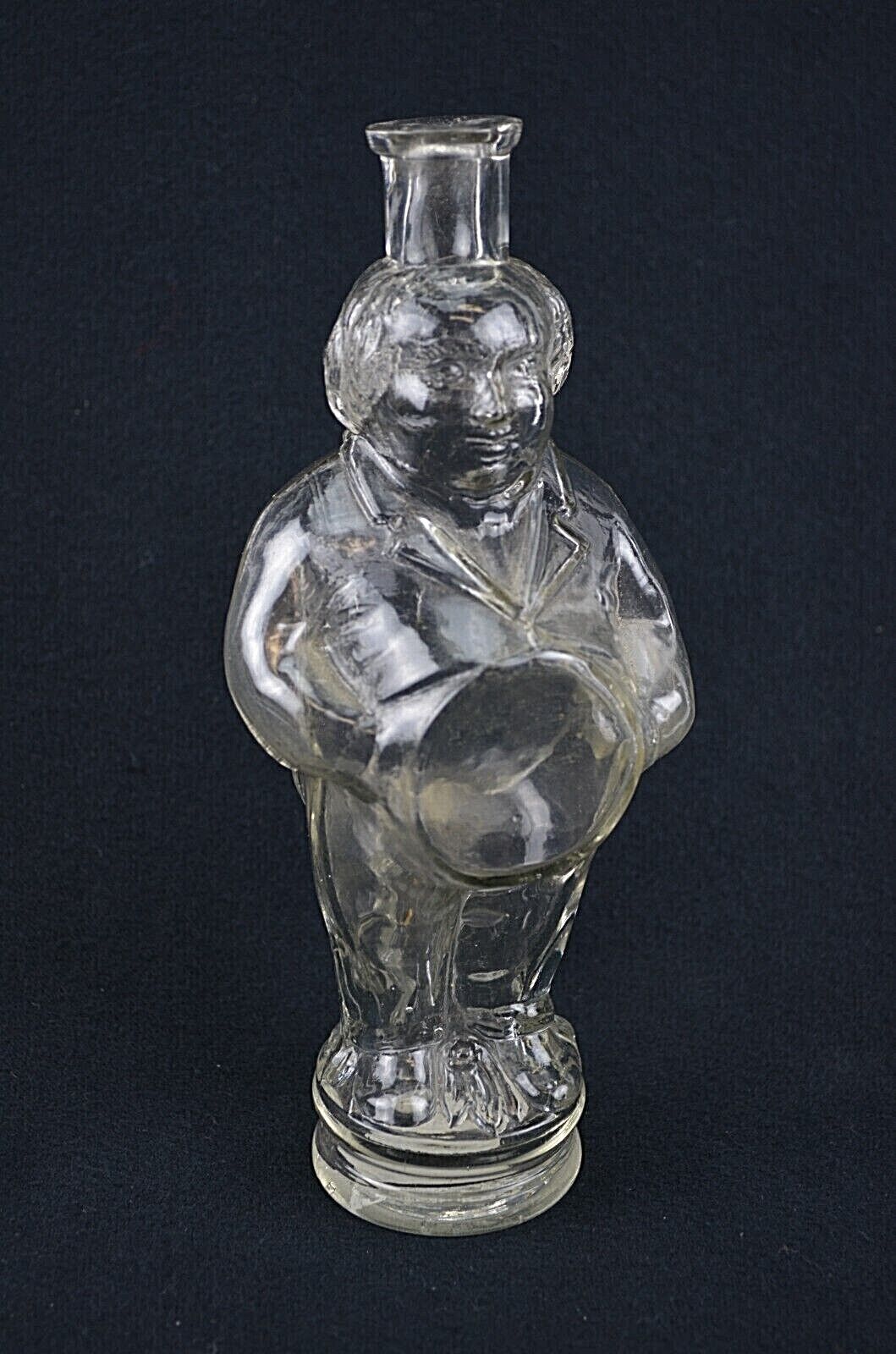 1875 "male Figure Bottle" Man Standing Pedestal Revi P.357 Hair Oils Perfumeries