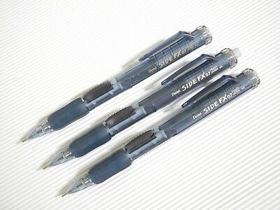 3pcs Ta Pentel Side Fx Pd257 0.7mm Automatic Pencil(made In Japan)