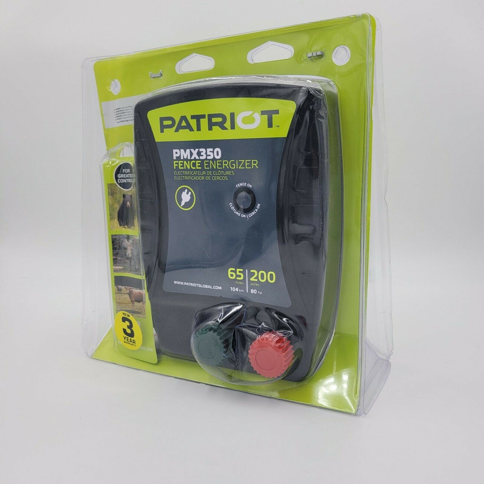 Patriot Pmx350 Fence Energizer 3.5 Joule