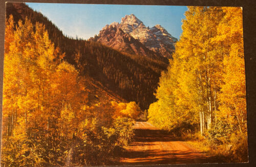 Pyramid Peak, White River National Park - Colorado - Large 6x9" Postcard