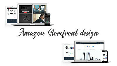 Complete Professional Custom Amazon Store Design 100% Compliant With New Rules
