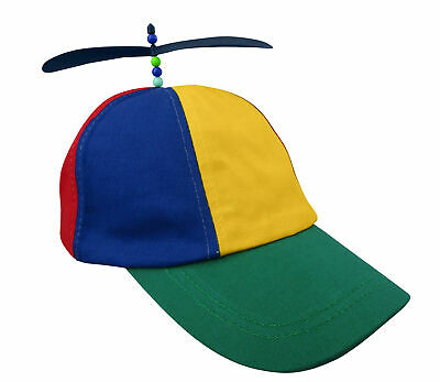 Adult Propeller Beanie Hat Clown Costume Baseball Helicopter Copter Ball Cap